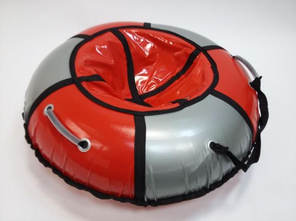 Тюбинг Snow Show 120 см красный/серебро